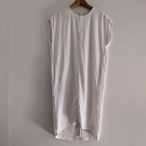 Everlane White Cocoon Style Dress Size 2